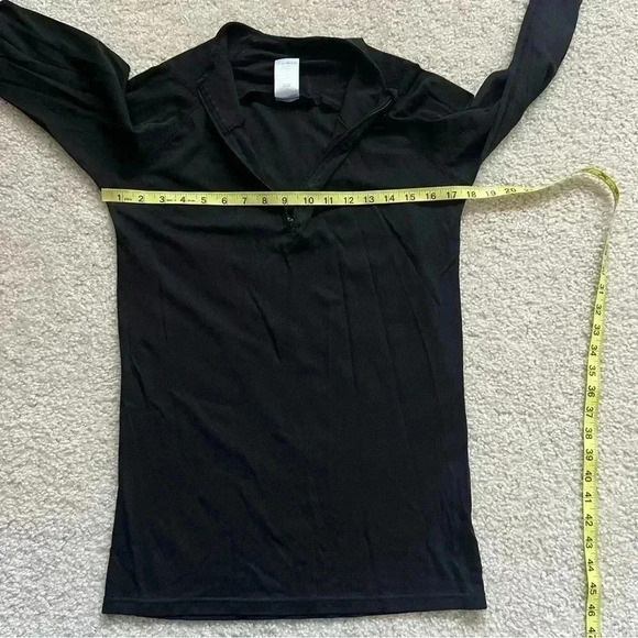 Helly Hansen Base Long Sleeve Shirt Ski Active Stripe Black Men’s Size M 1/4 Zip - Picture 10 of 15